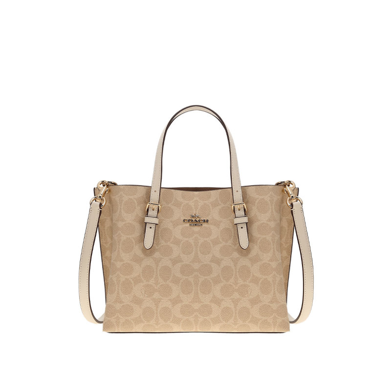 Women Bags Vietnam - COACH 몰리 토트백 25인치 시그니처 캔버스