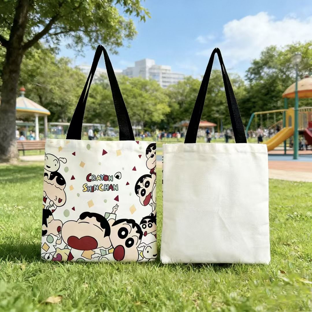 Women Bags 2026 Trends - 2026 새로운 크레용 신짱 캔버스 토트