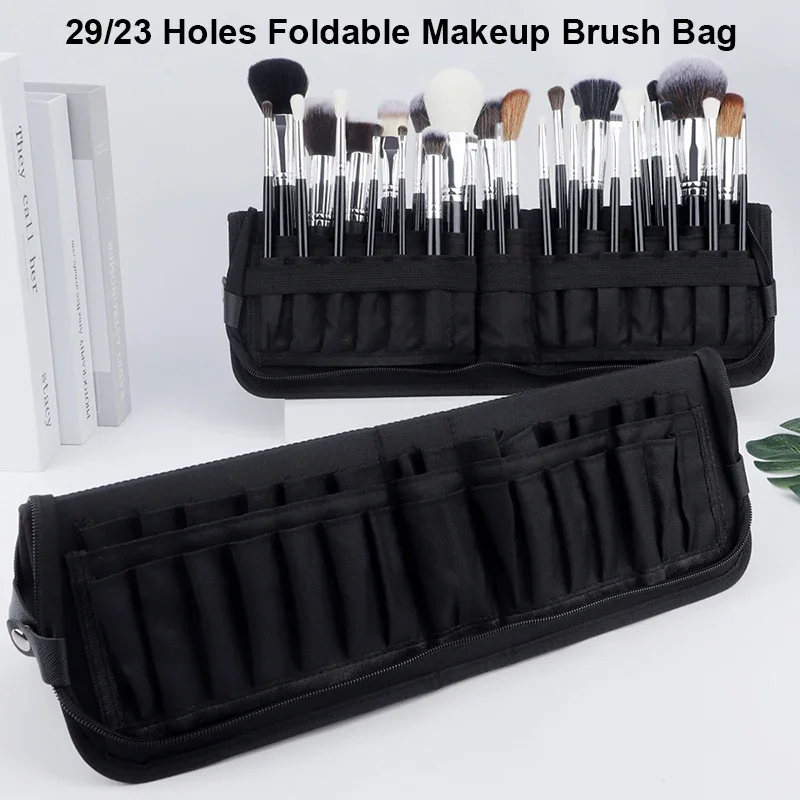 Women Bags Deals - 29/23 구멍 접이식 메이크업 브러쉬 가방