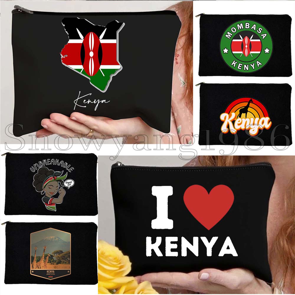 Women Bags Kenya - 케냐 국장 깃발 지도 케냐 귀여운