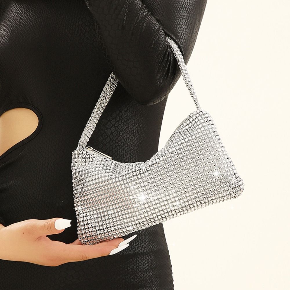 프랑스 반짝이 이브닝 파티백 미니 언더암백 글리터 숄더 - Clutch Bag Evening 리뷰 및 가격