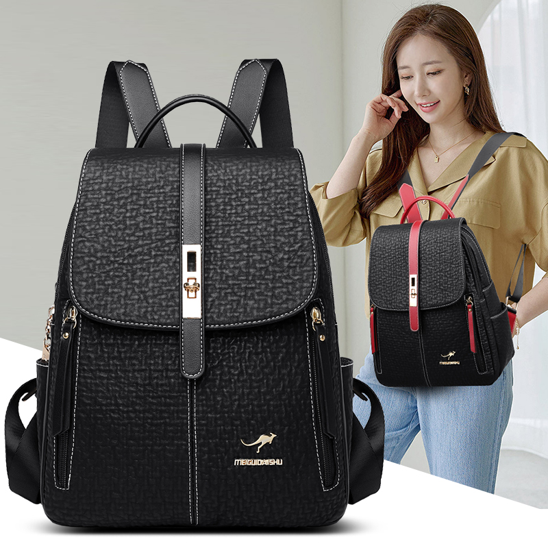 패션 배낭 여성 여성을위한 고품질 가죽 가방 배낭 대용 - Women'S Xl Bags 리뷰 및 가격