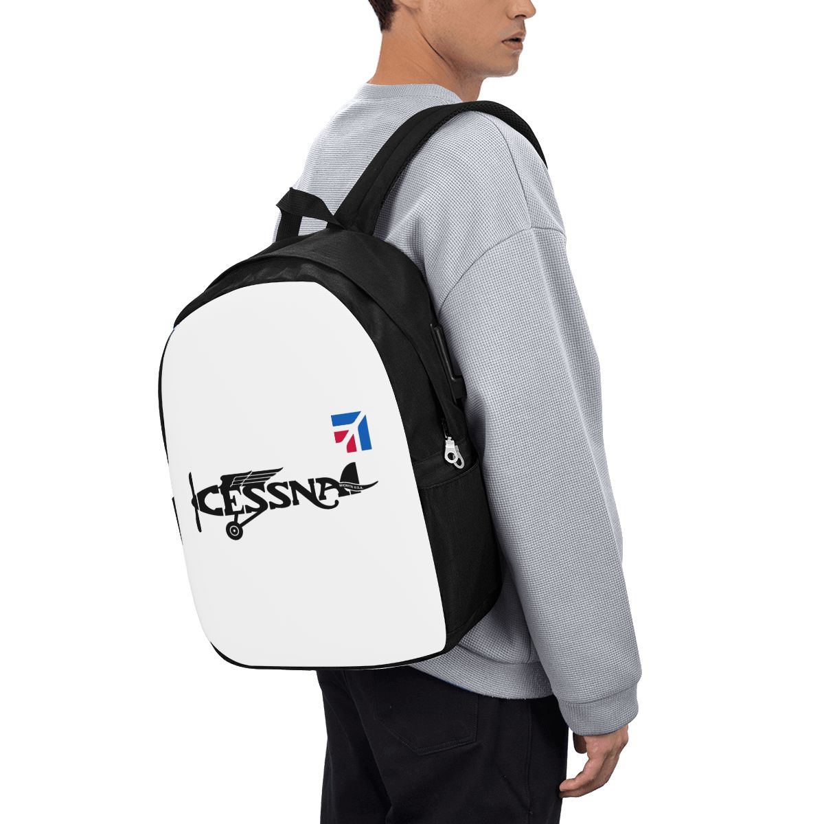 세스나 로고 배낭 여행 노트북 가방 컴퓨터 대학생 학교 - Women Bags Laptop 리뷰 및 가격