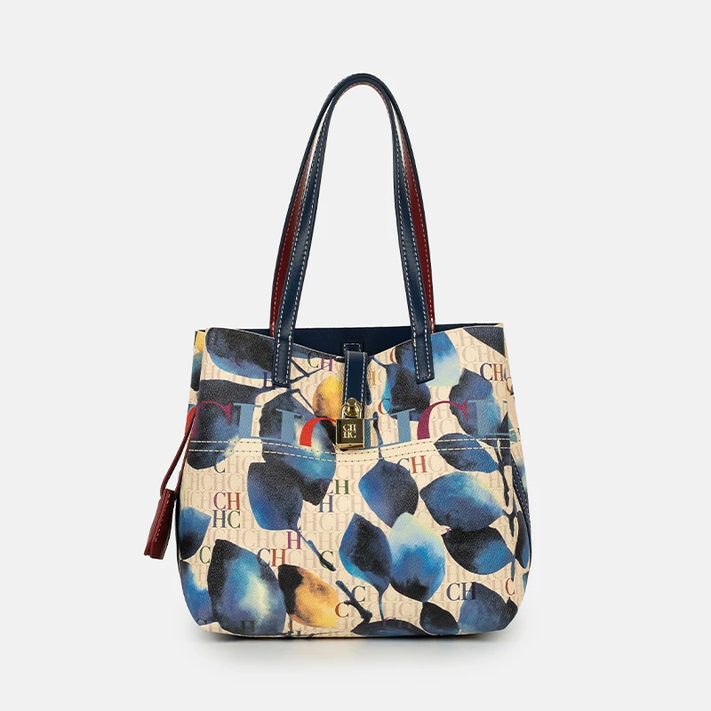 CH 아트 컬러 프린트 핸드백 솔리드 컬러 핸드스트랩  - Women Bags 2026 Trends 리뷰 및 가격