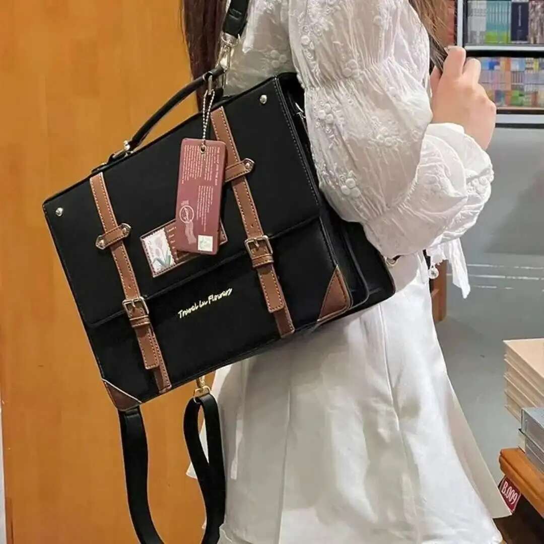 Y2K Preppy 스타일 대용량 Ita 배낭 로리타  - Women'S Bags Cross Body 리뷰 및 가격