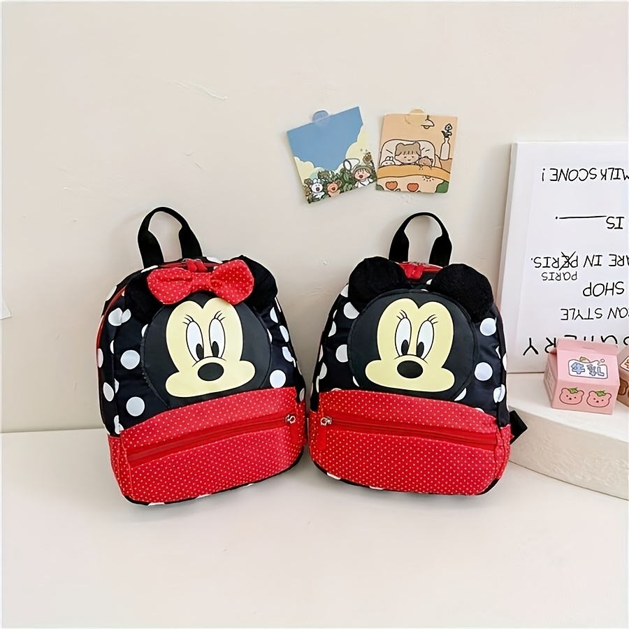 메스카 만화 쥐 캐릭터 프린트 백팩 카와이 컬러블록 스 - Women Bags Deals 리뷰 및 가격