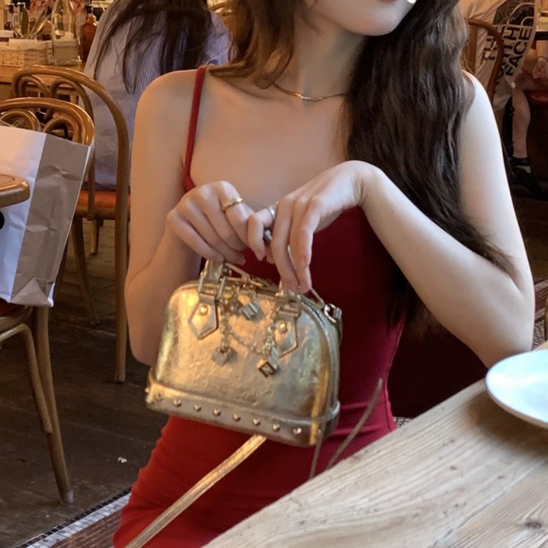 JIAERDI 다목적 골드 쉘 가방 지갑 여성 빈티지  - Women Bags Gold 리뷰 및 가격