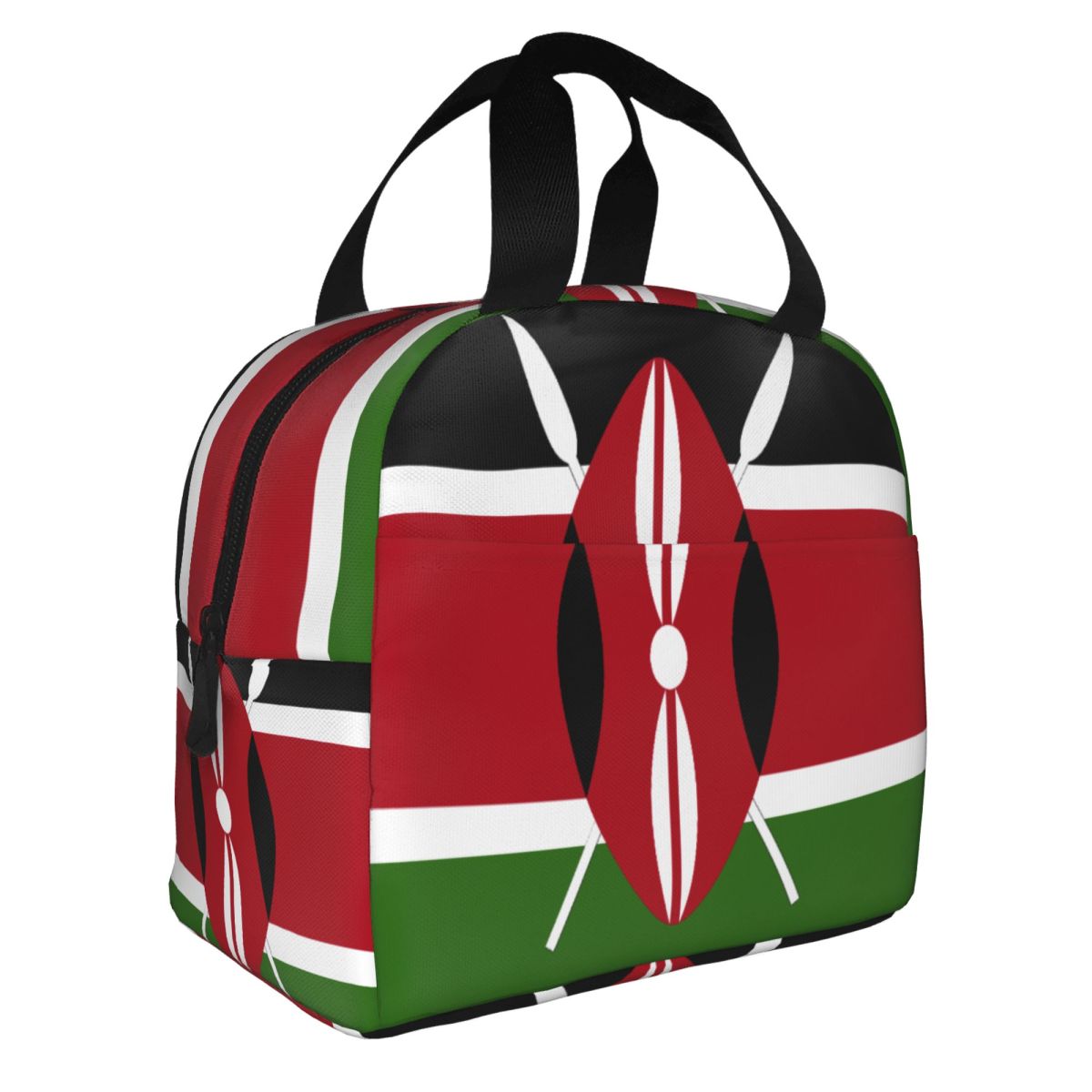 케냐 국기 디자인 여성용 보온 도시락 가방 휴대용 보냉 - Women Bags Kenya 리뷰 및 가격