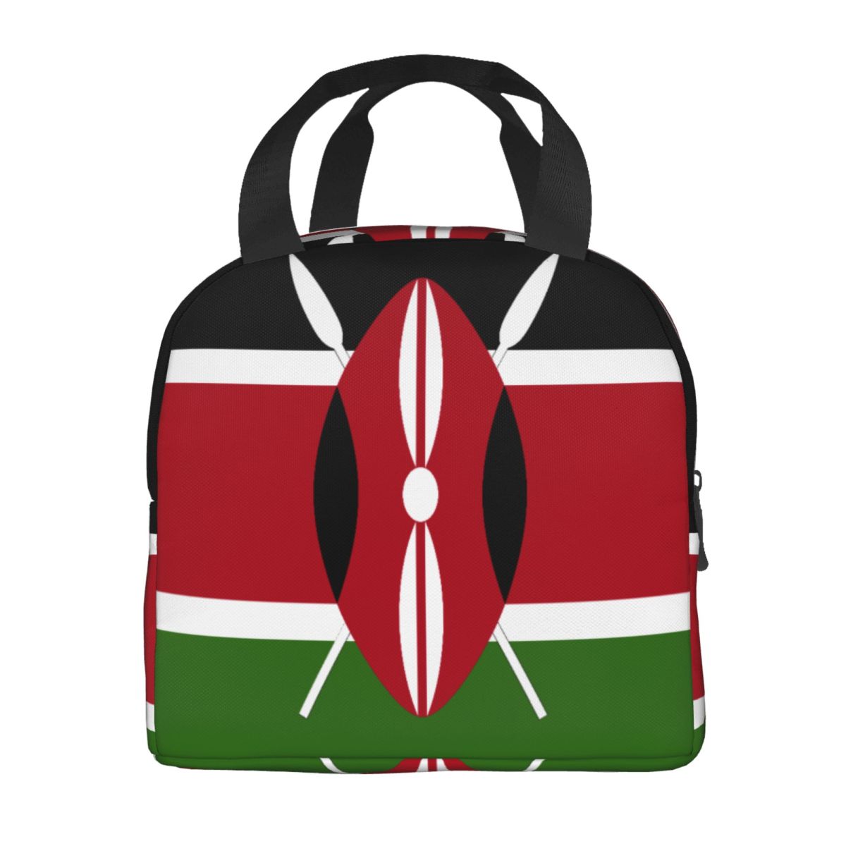 케냐 국기 디자인 여성용 보온 도시락 가방 휴대용 보냉 - Women Bags Kenya 리뷰 및 가격