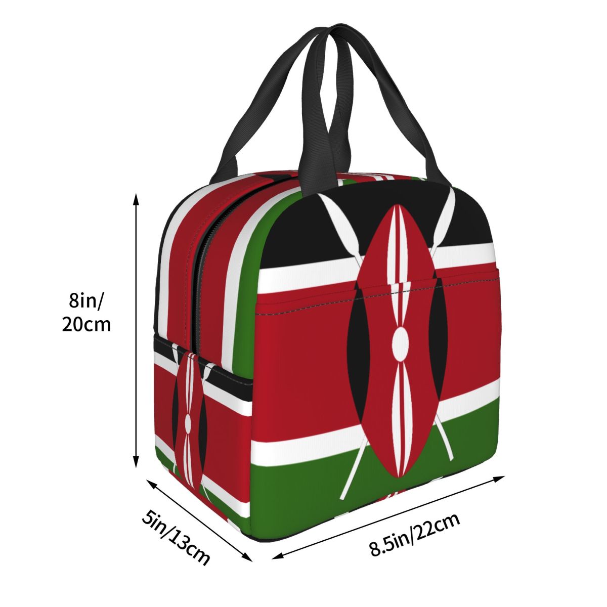 케냐 국기 디자인 여성용 보온 도시락 가방 휴대용 보냉 - Women Bags Kenya 리뷰 및 가격