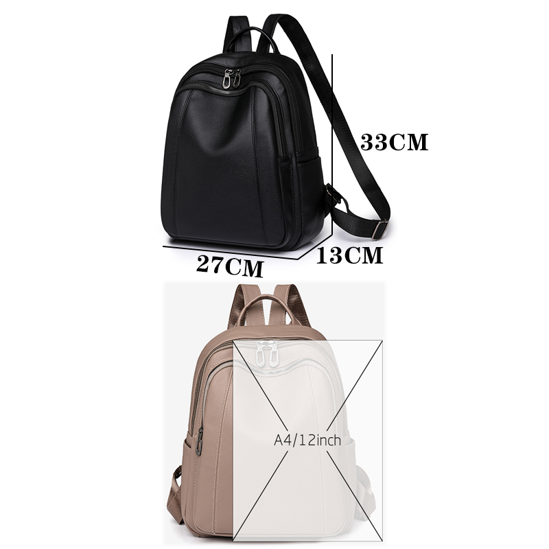 고품질 가죽 배낭 여성 대용량 배낭 지갑 여성 빈티지  - Women'S Xl Bags 리뷰 및 가격