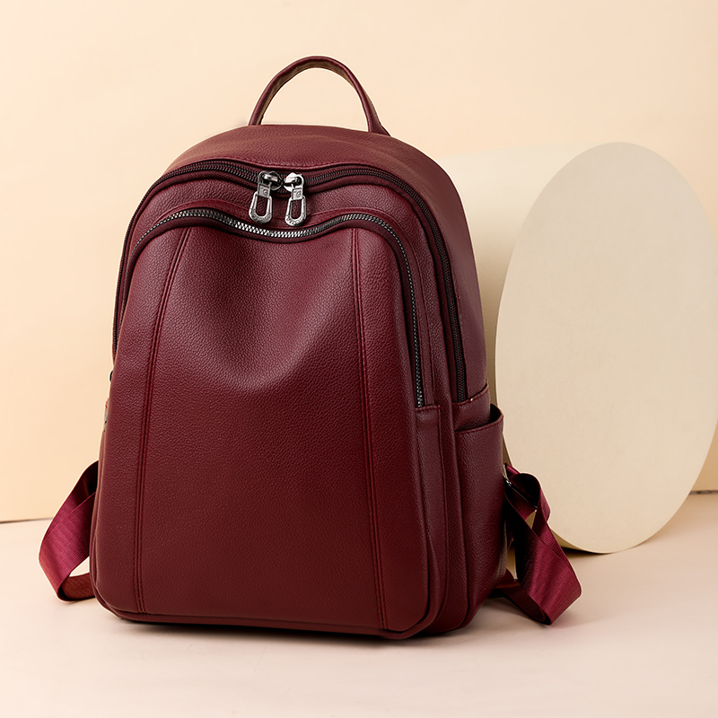 고품질 가죽 배낭 여성 대용량 배낭 지갑 여성 빈티지  - Women'S Xl Bags 리뷰 및 가격