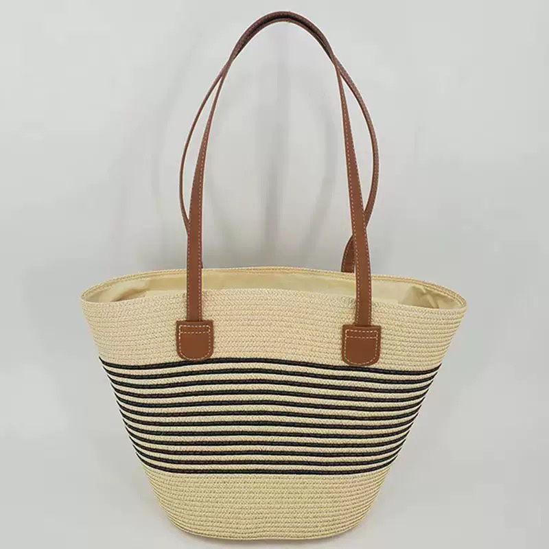 CLAREGQI 여성용 스트라이프 밀짚 토트백, 대용량 - Women Bags Large 리뷰 및 가격