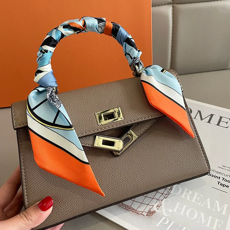 럭셔리 브랜드 인쇄 가방 스트랩 스카프 여성 작은 실크 - Women Bags Branded 리뷰 및 가격