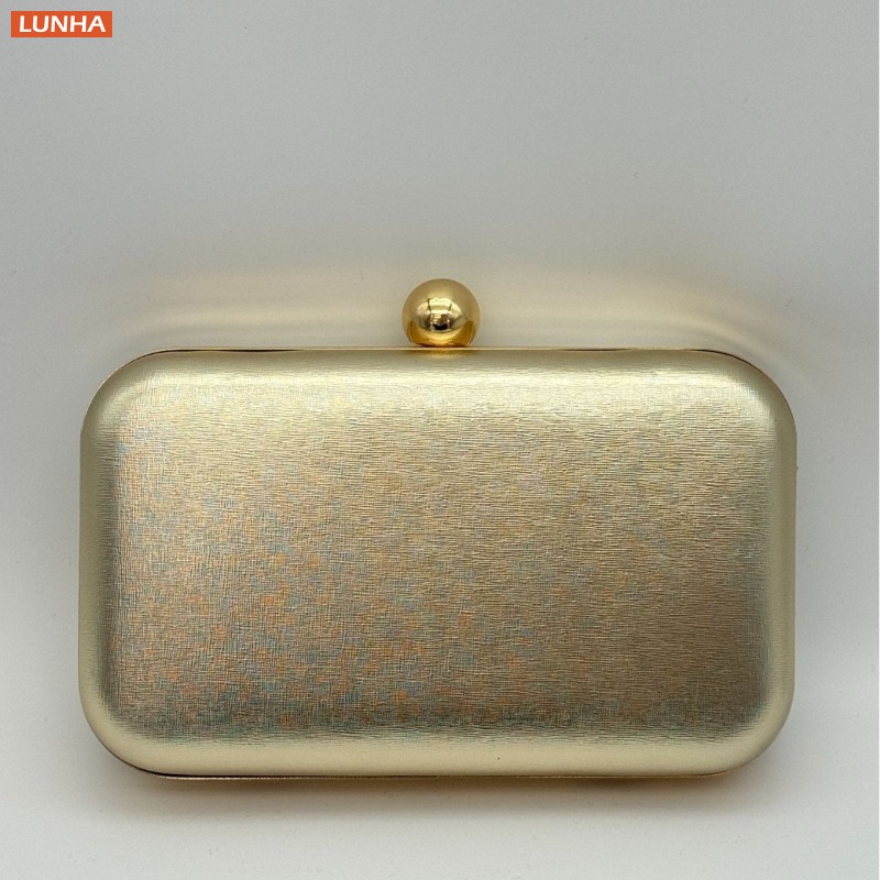 이브닝 백 빈티지 메탈릭 박스 백 클러치 디너 백 파티 - Women Bags Gold 리뷰 및 가격