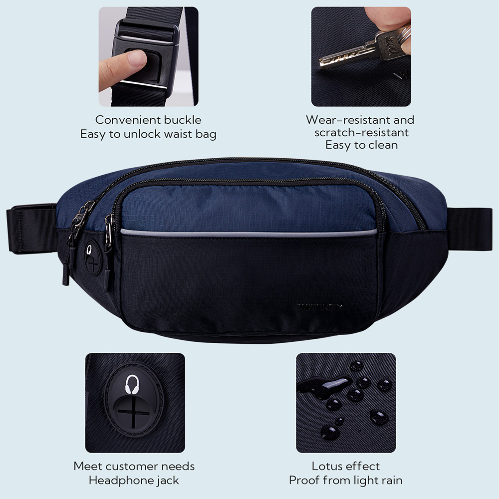 WATERFLY 패니 팩 허리 가방, 대형 허리 팩,  - Women Bags Deals 리뷰 및 가격