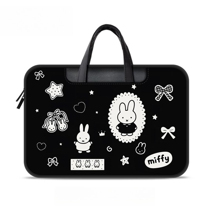 만화 미피 토끼 휴대용 노트북 가방 패션 노트북 운반  - Women Bags Laptop 리뷰 및 가격