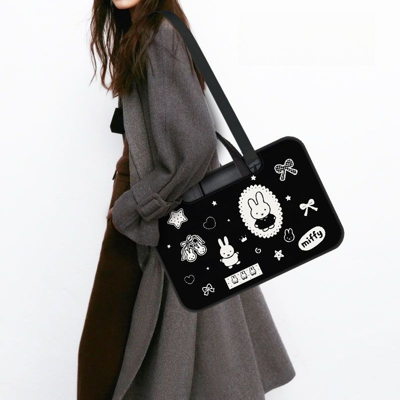 만화 미피 토끼 휴대용 노트북 가방 패션 노트북 운반  - Women Bags Laptop 리뷰 및 가격