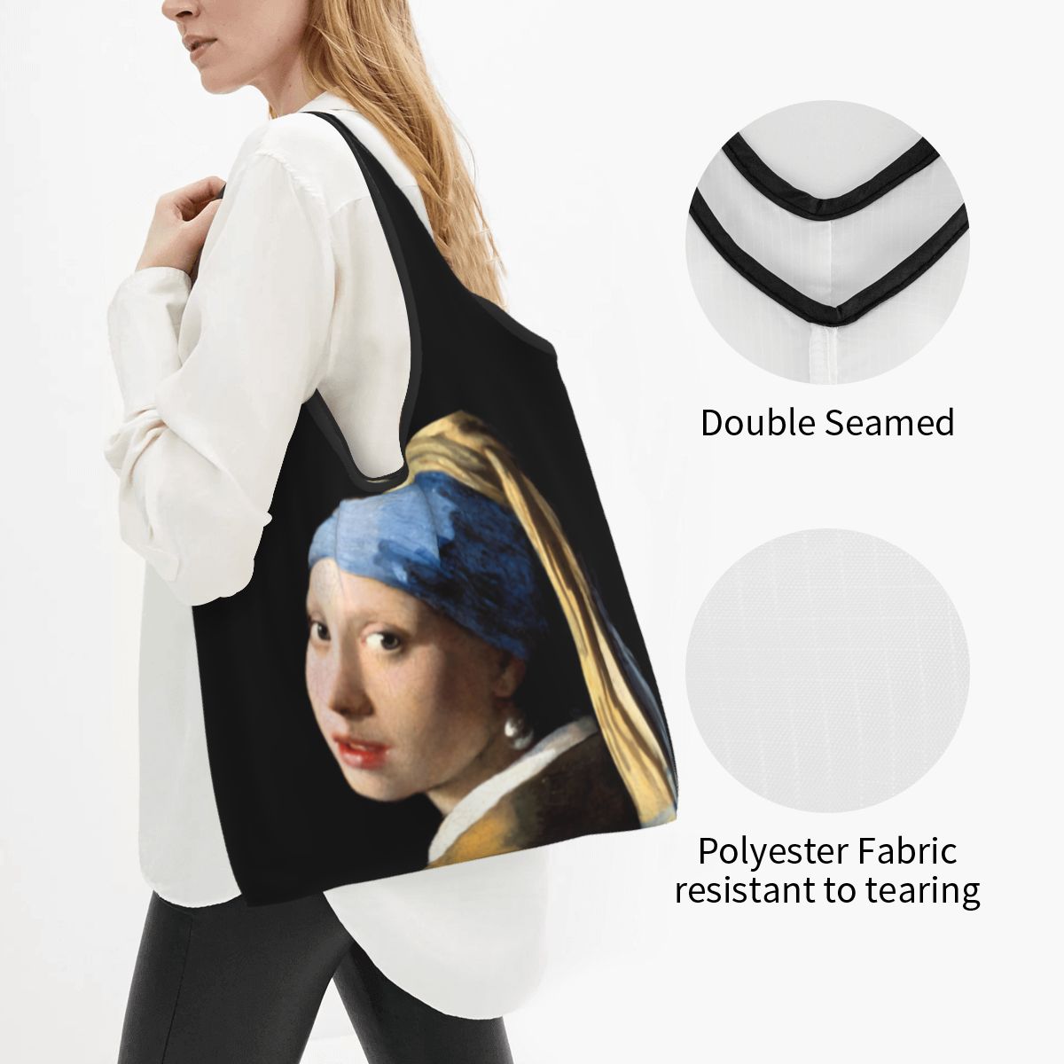 진주 귀걸이와 사용자 정의 재사용 가능한 소녀 쇼핑 가 - Women'S Bags Ebay 리뷰 및 가격