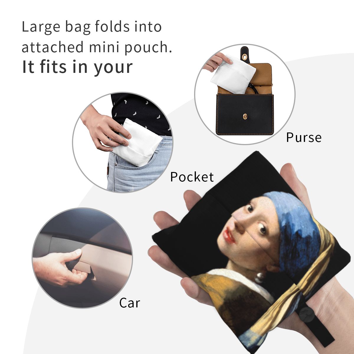 진주 귀걸이와 사용자 정의 재사용 가능한 소녀 쇼핑 가 - Women'S Bags Ebay 리뷰 및 가격